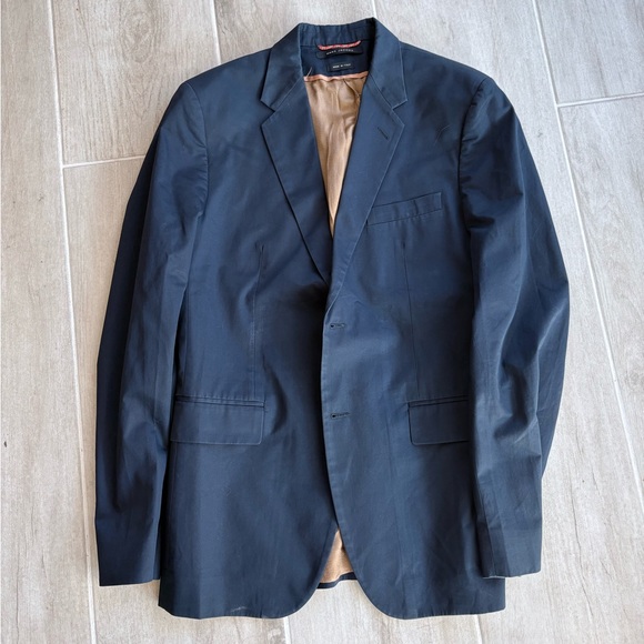 VINTAGE MARC JACOBS NAVY BLAZER MADE IN ITALY - Picture 1 of 4